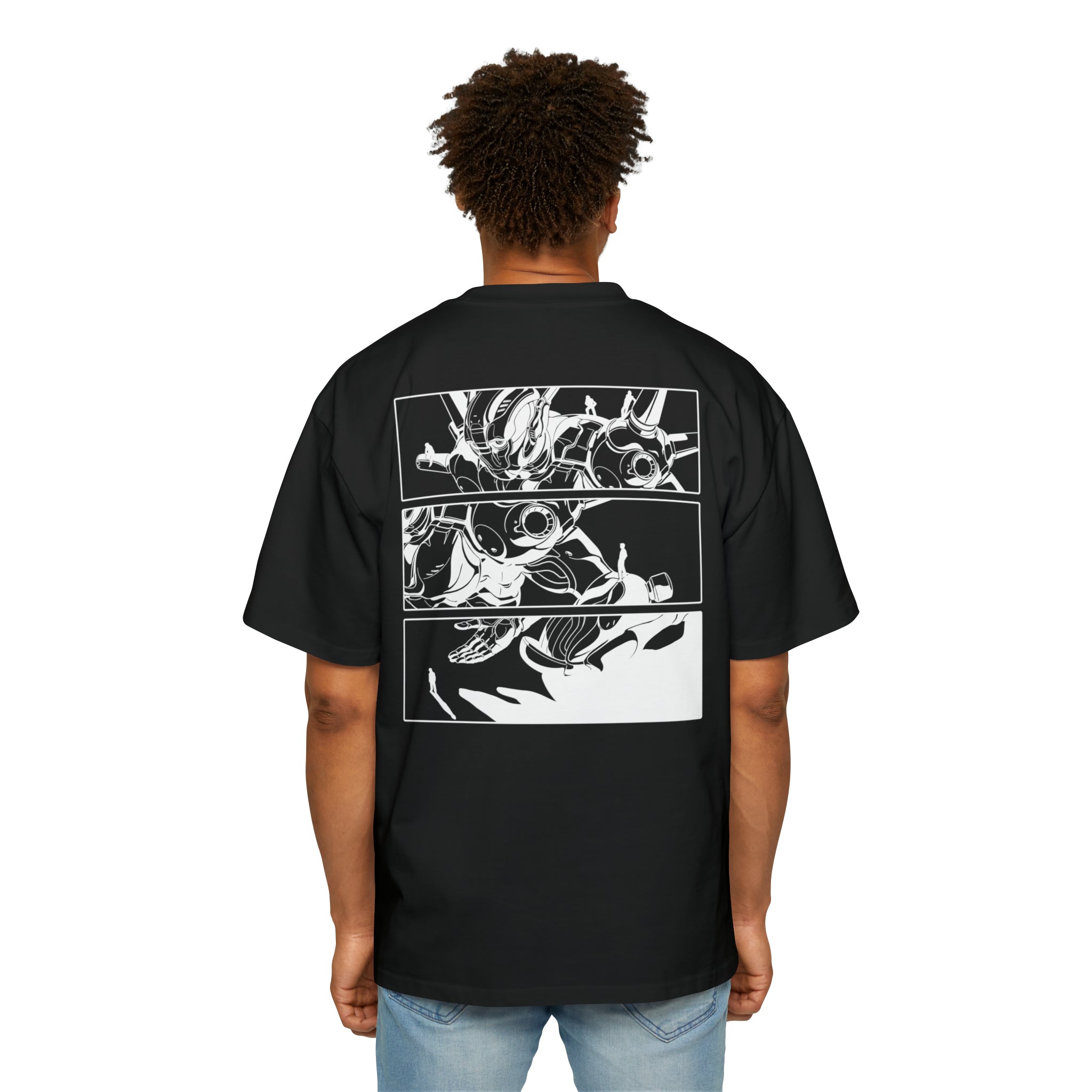 BROOKS - S-9001 Oversized Tee - Black