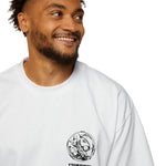 BROOKS - Graffiti Oversized Tee - White